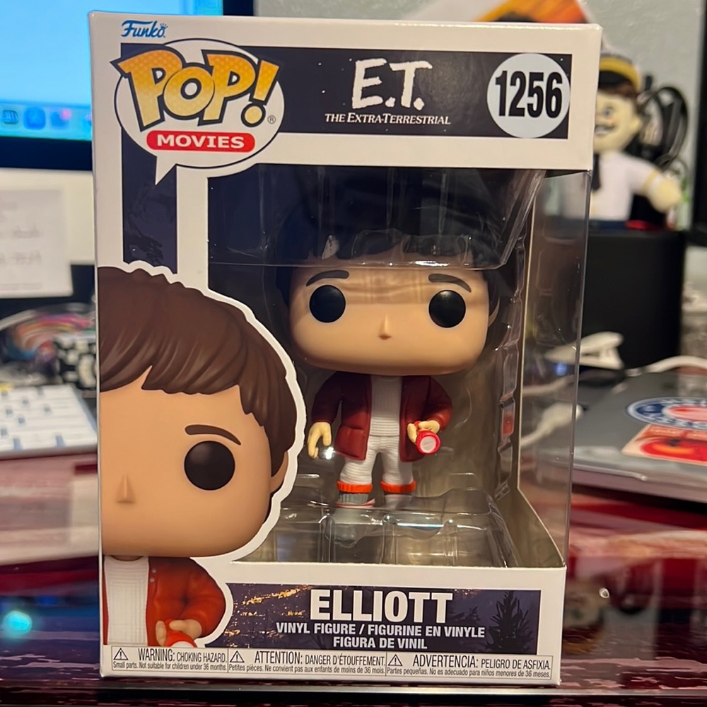 E.T. Elliott Funko Pop #1256 brand new never opened a great item to a collection